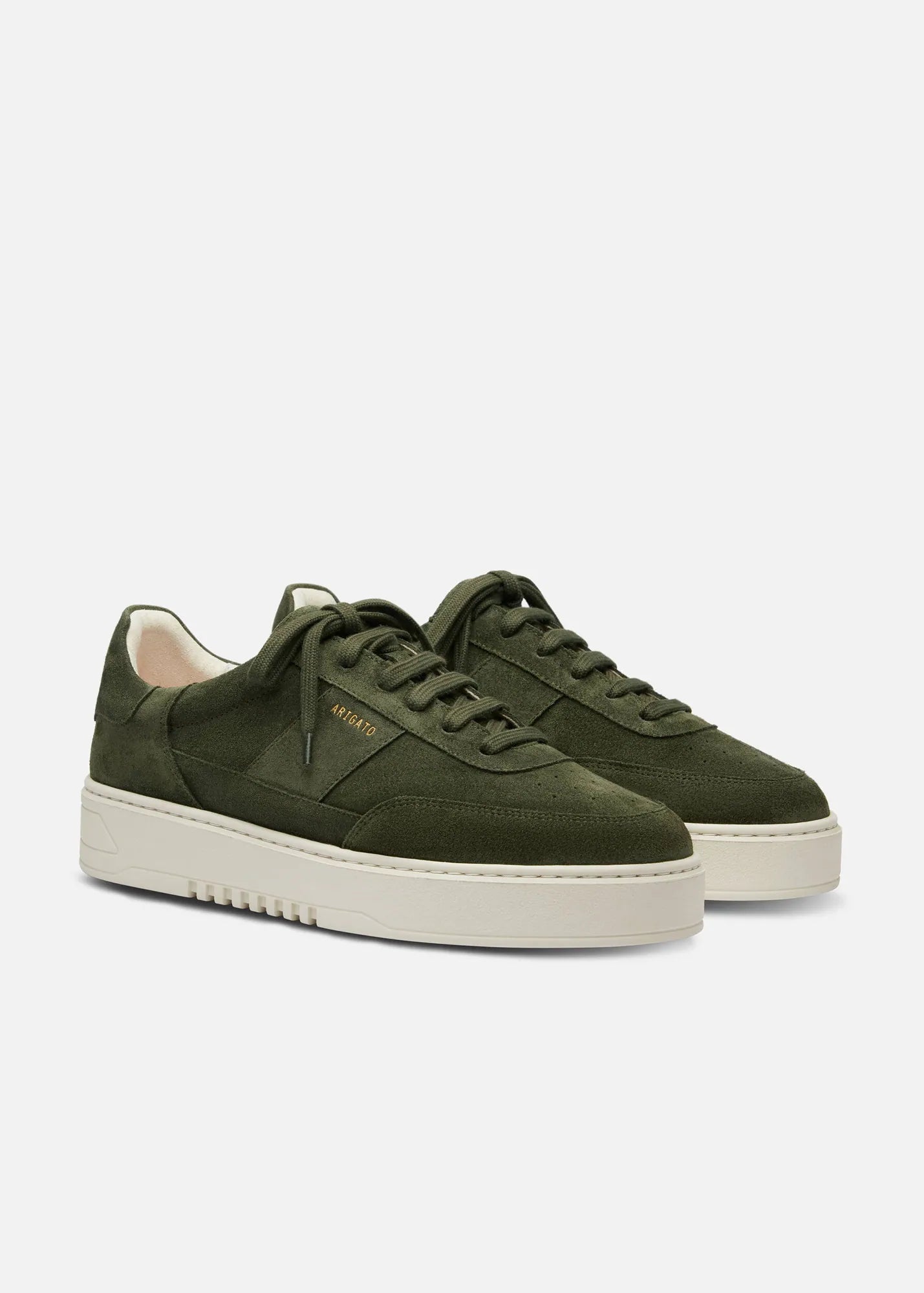 ORBIT VINTAGE SNEAKER DARK KHAKI/OFF WHITE