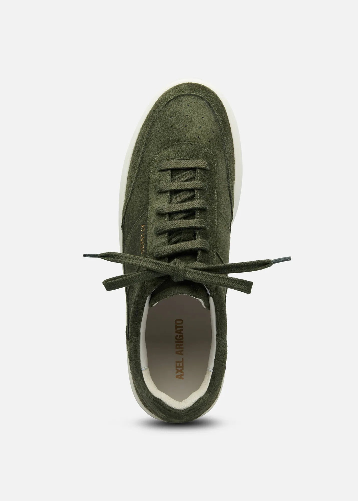 ORBIT VINTAGE SNEAKER DARK KHAKI/OFF WHITE