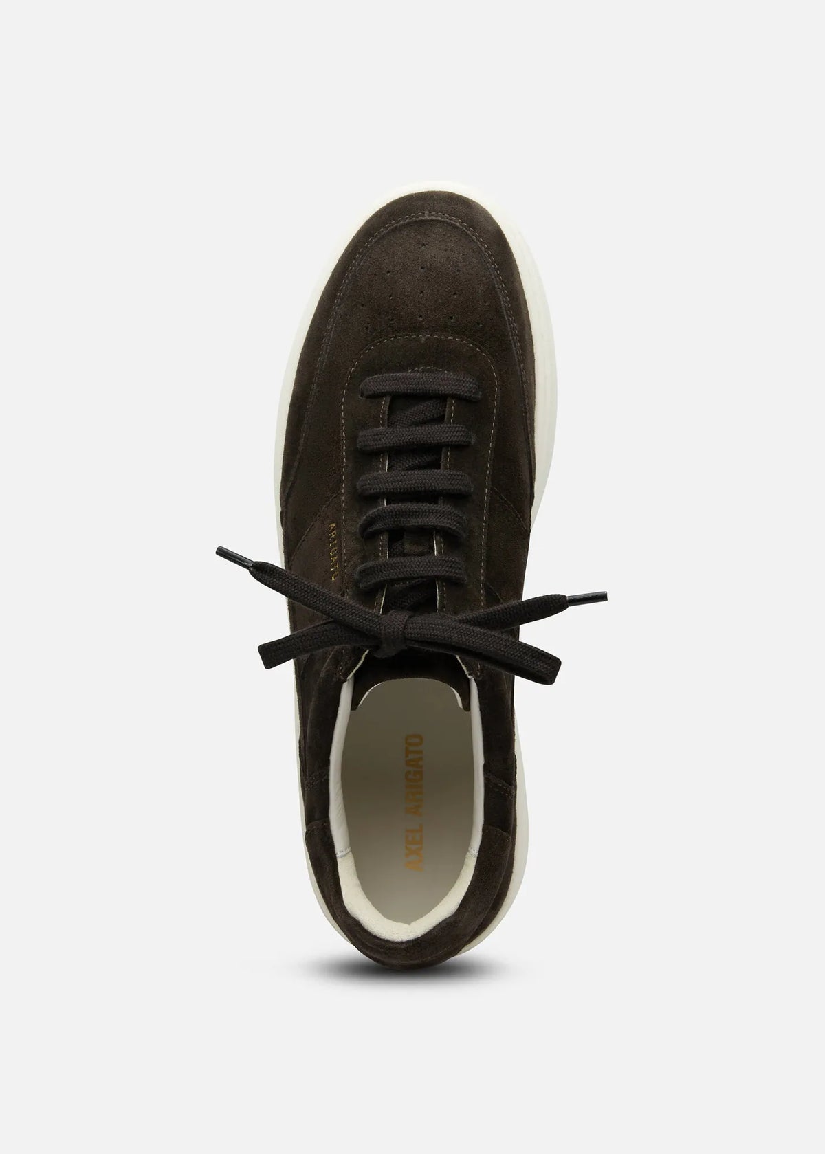 ORBIT VINTAGE SNEAKER DARK BROWN/OFF WHITE