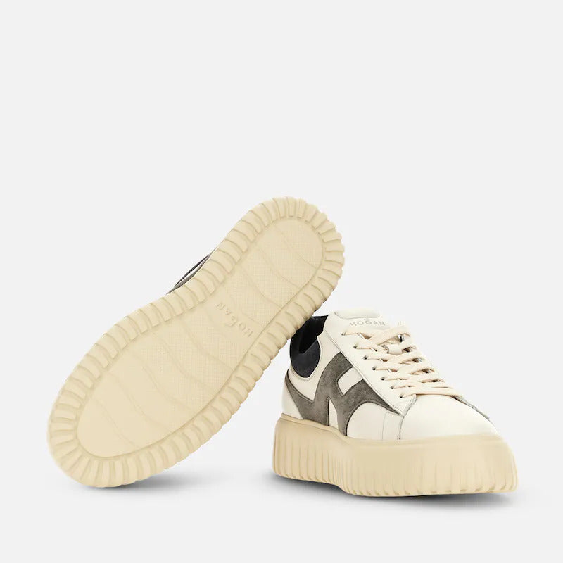 H-STRIPES IVORY GREY
