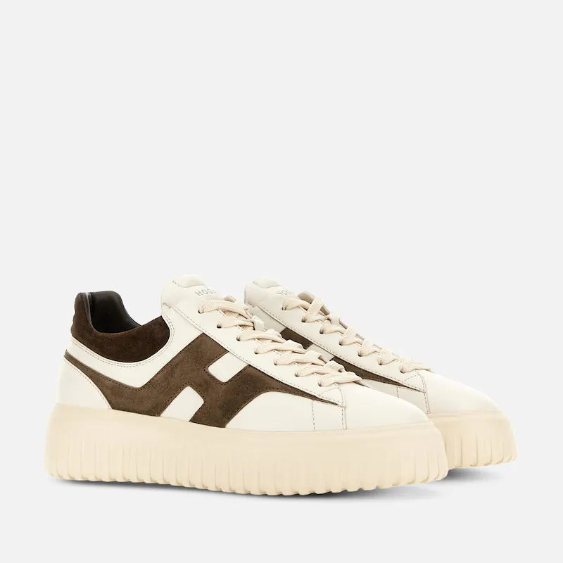 H-STRIPES IVORY BROWN