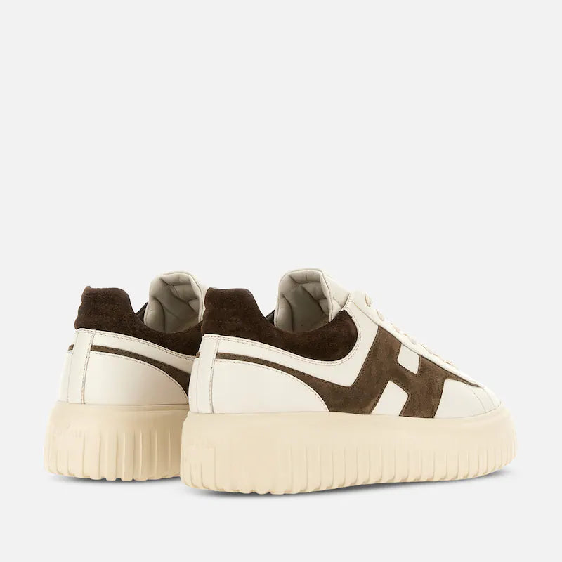 H-STRIPES IVORY BROWN