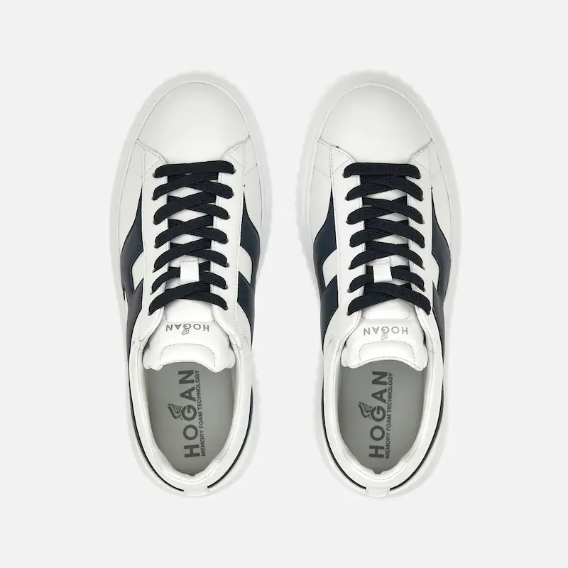 H-STRIPES WHITE/BLUE H