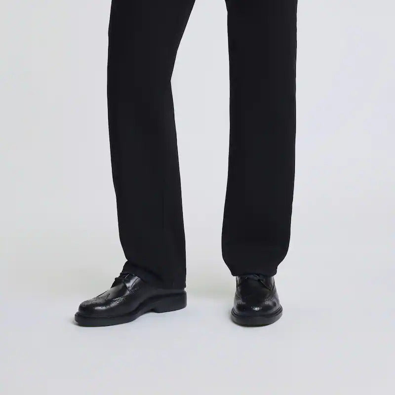 H704 LACE-UPS BLACK