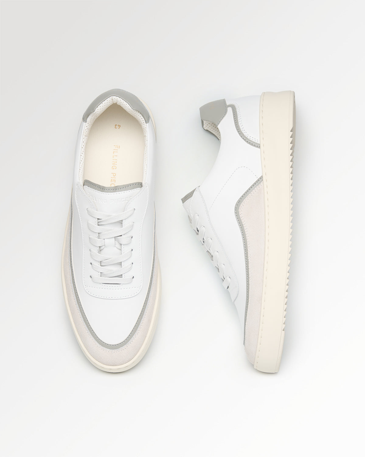 MONDO STACK NAPPA WHITE/GREY