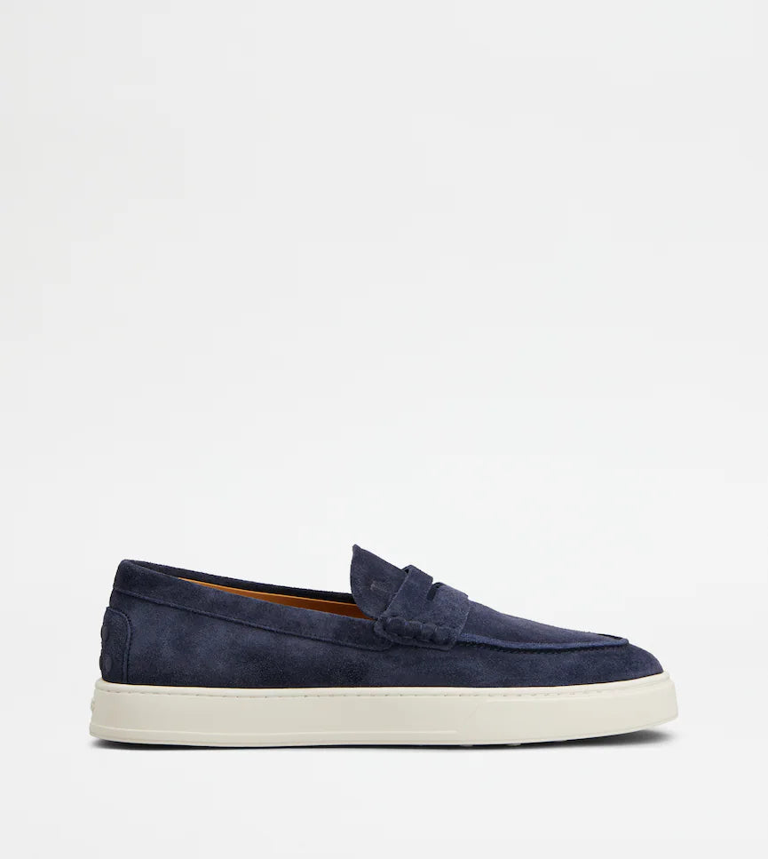 TOD'S BLUE LOAFER