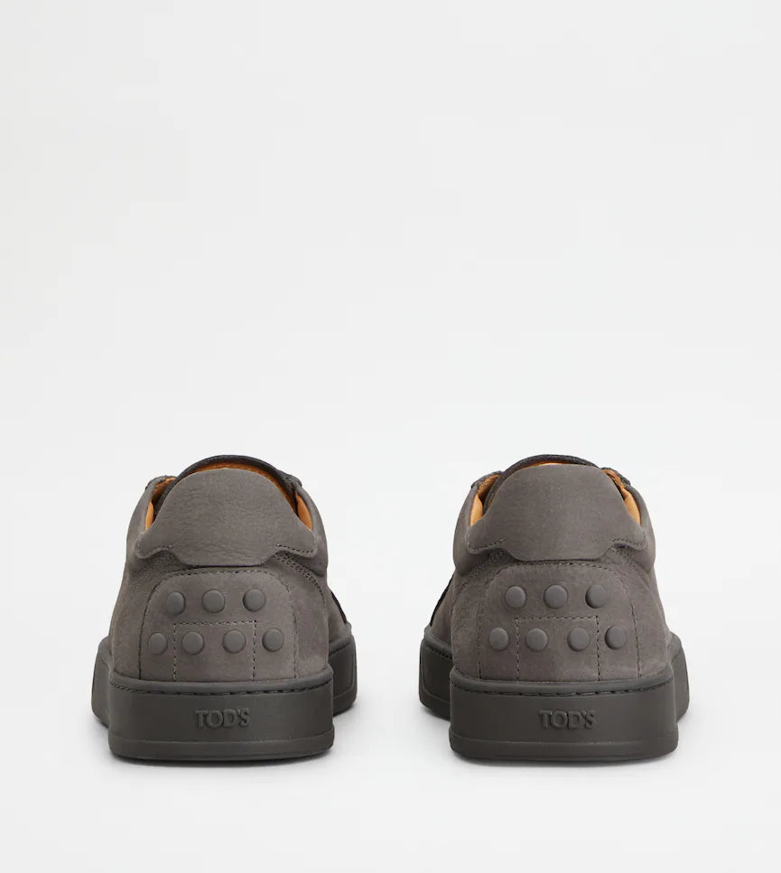 TOD'S ELASTICO NUBUCK ALL GREY