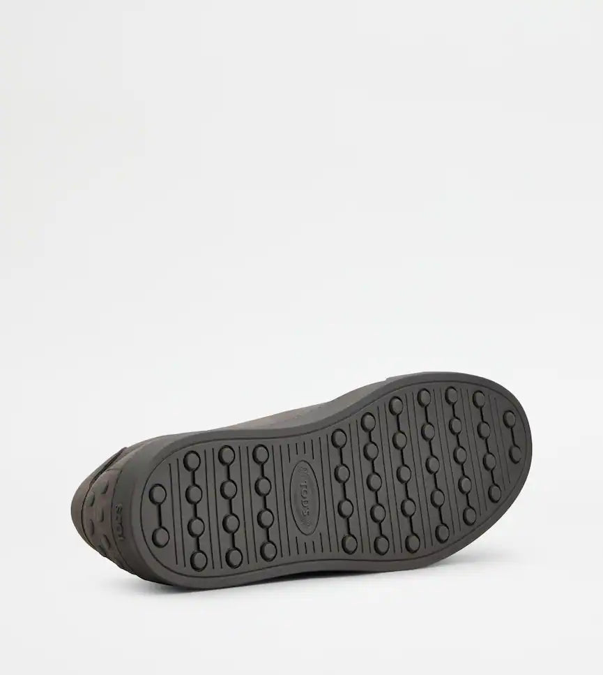 TOD'S ELASTICO NUBUCK ALL GREY