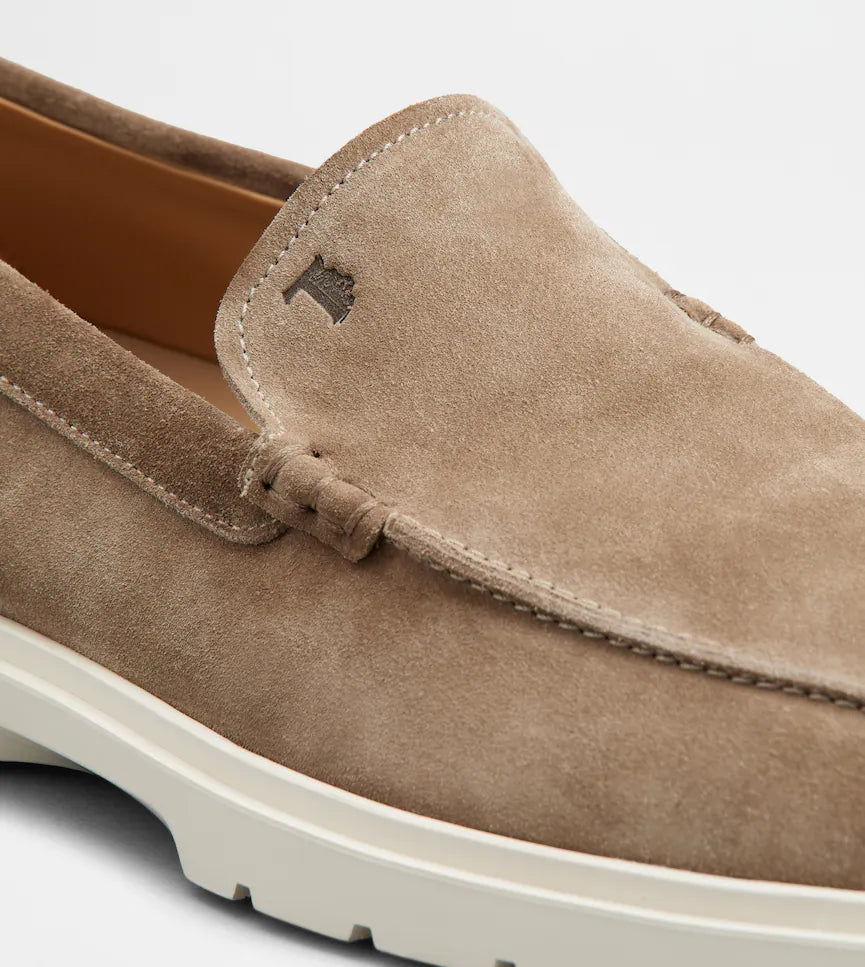 TOD'S SLIPPER LOAFER TAUPE