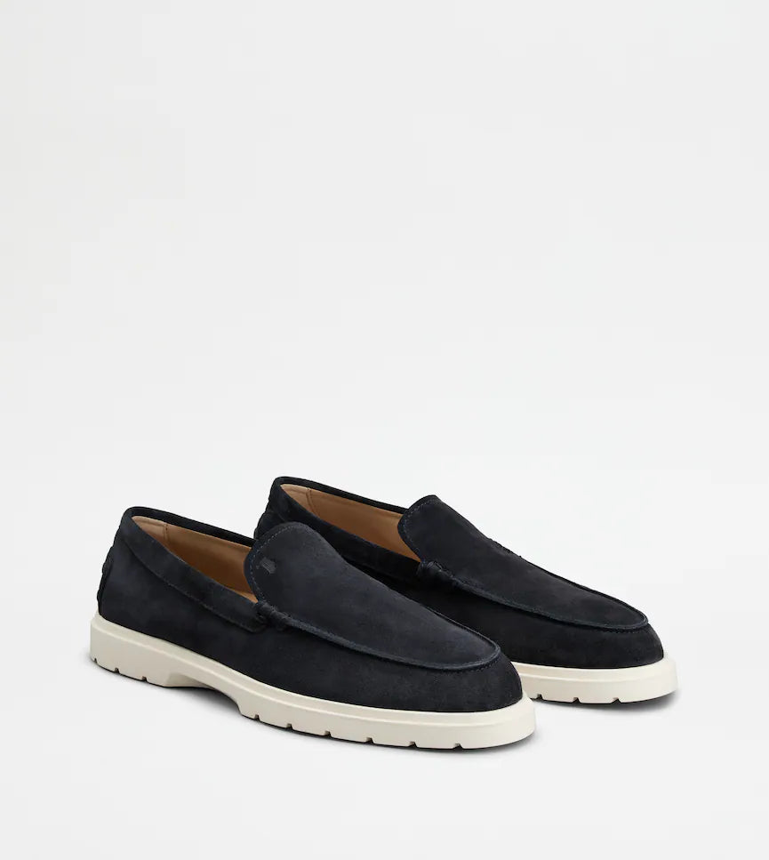 TOD'S SLIPPER LOAFER BLUE