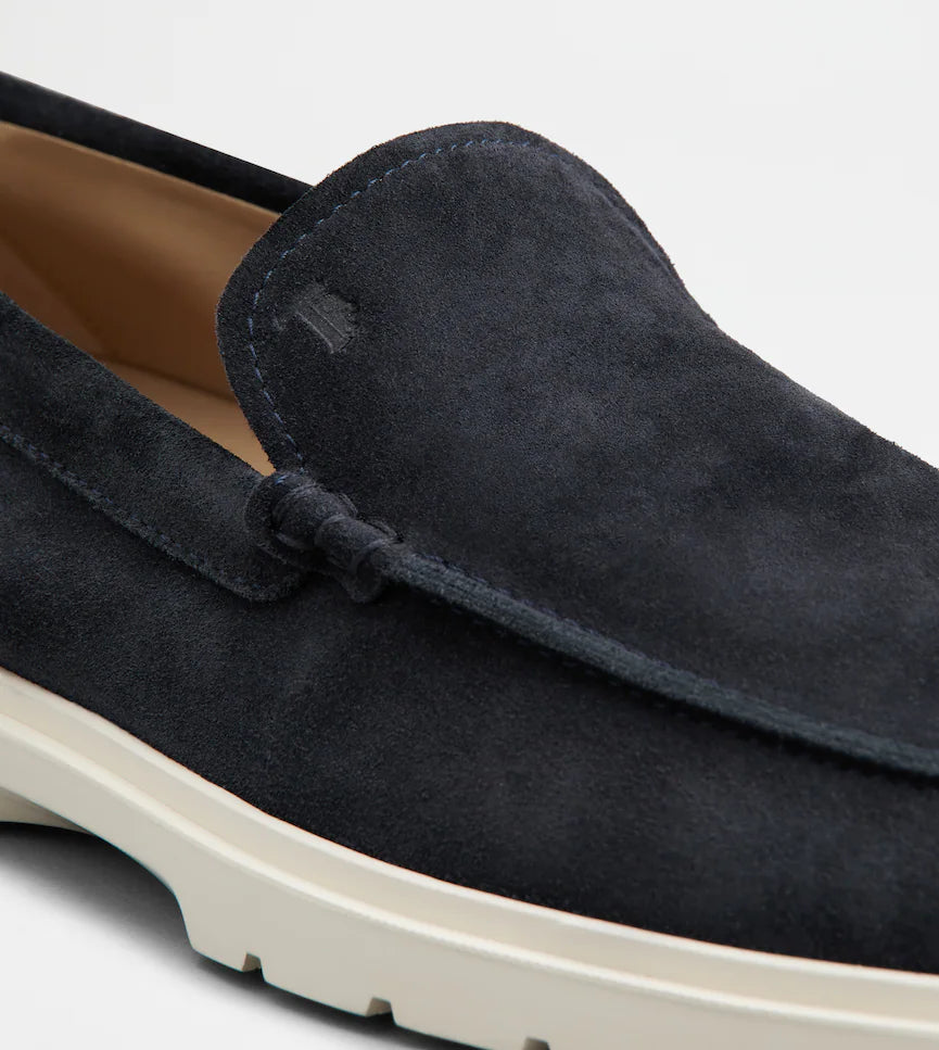 TOD'S SLIPPER LOAFER BLUE