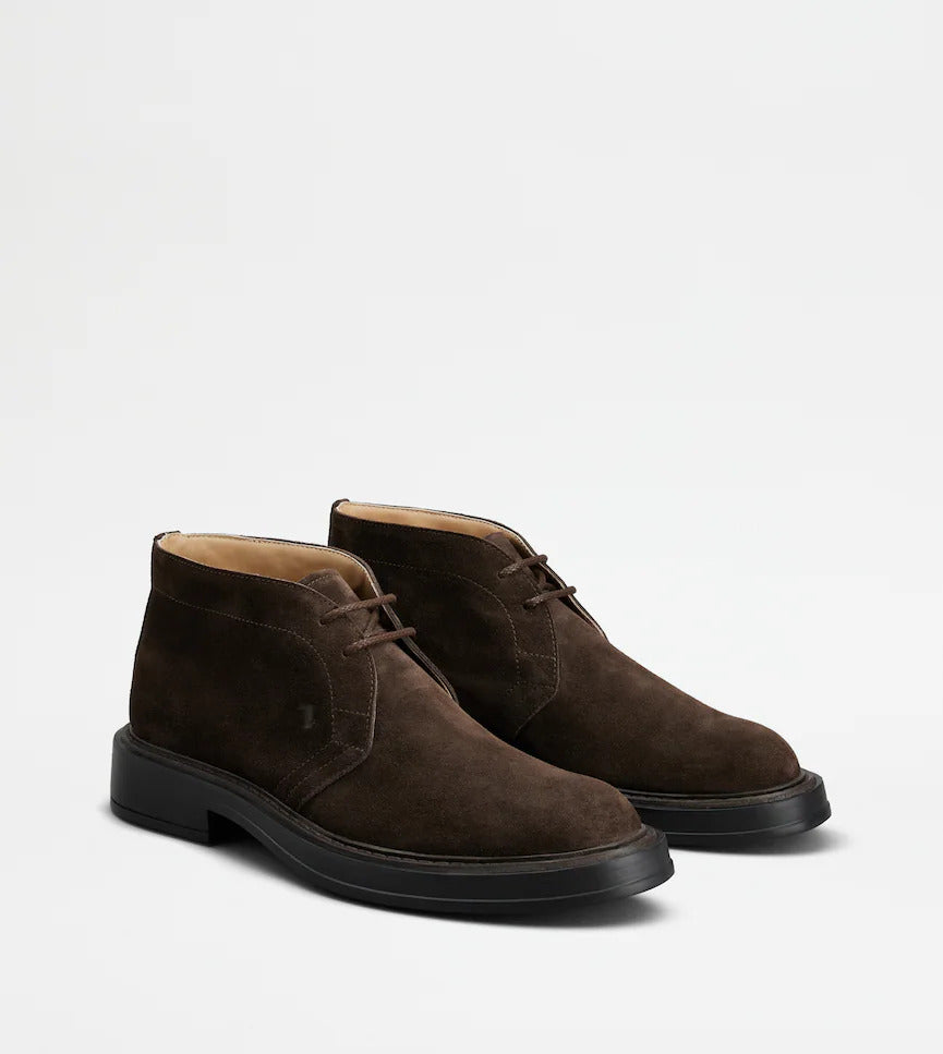 TOD'S DESERT BOOT SUEDE BROWN