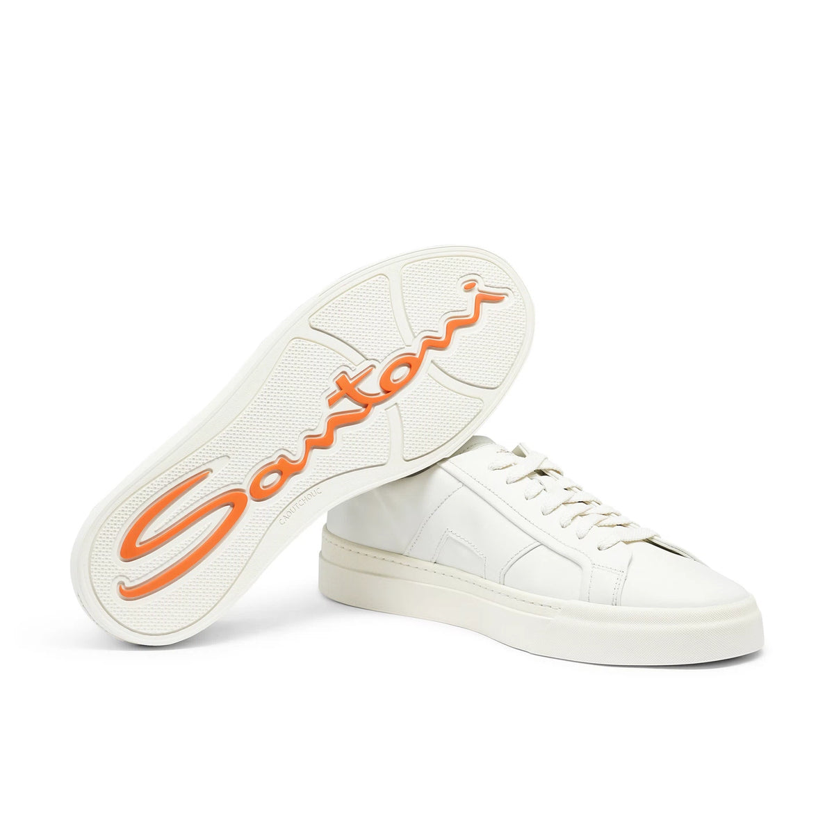 DOUBLE BUCKLE WHITE SNEAKER