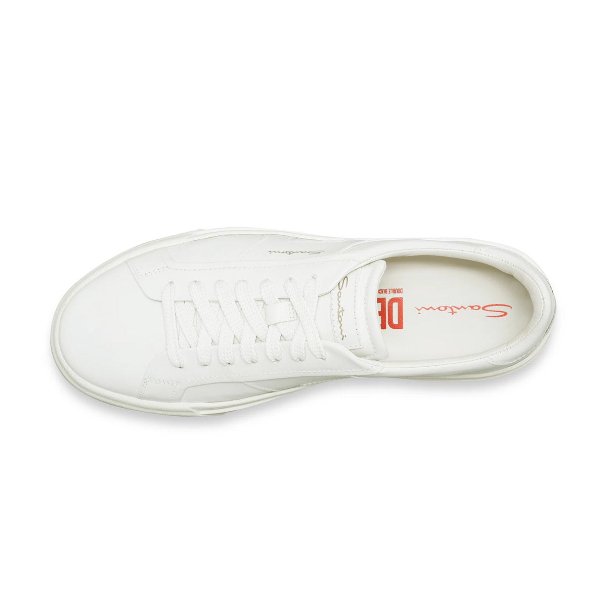 DOUBLE BUCKLE WHITE SNEAKER