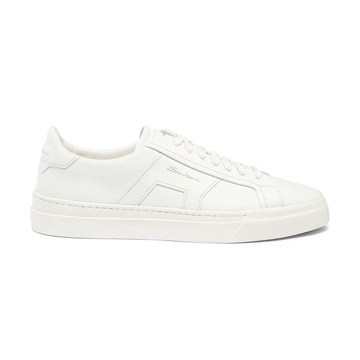 DOUBLE BUCKLE WHITE SNEAKER