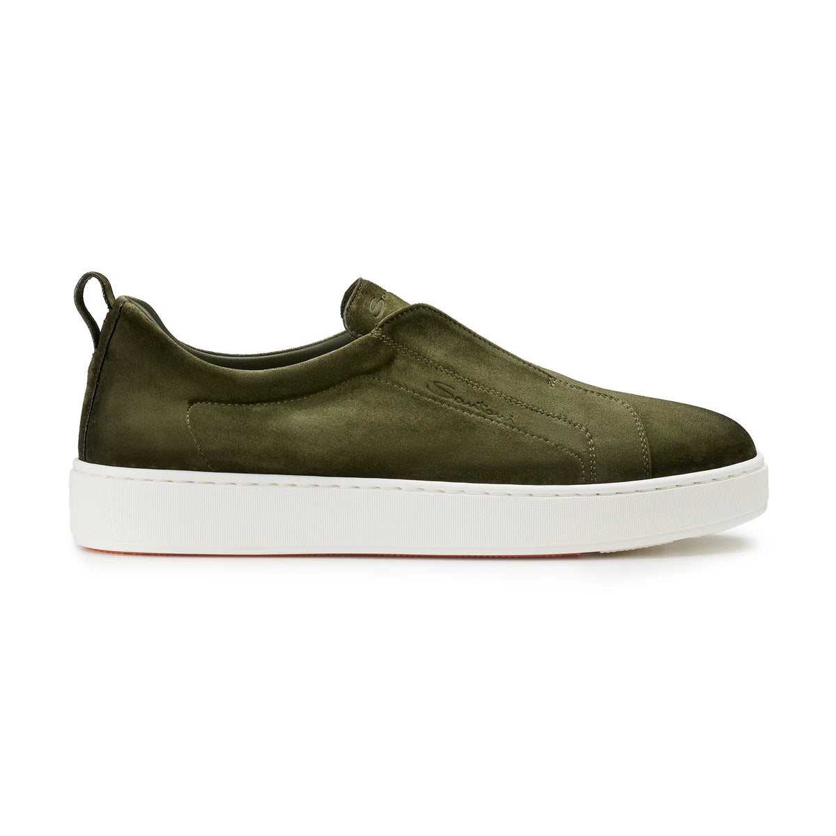 GREEN SLIP-ON SNEAKER