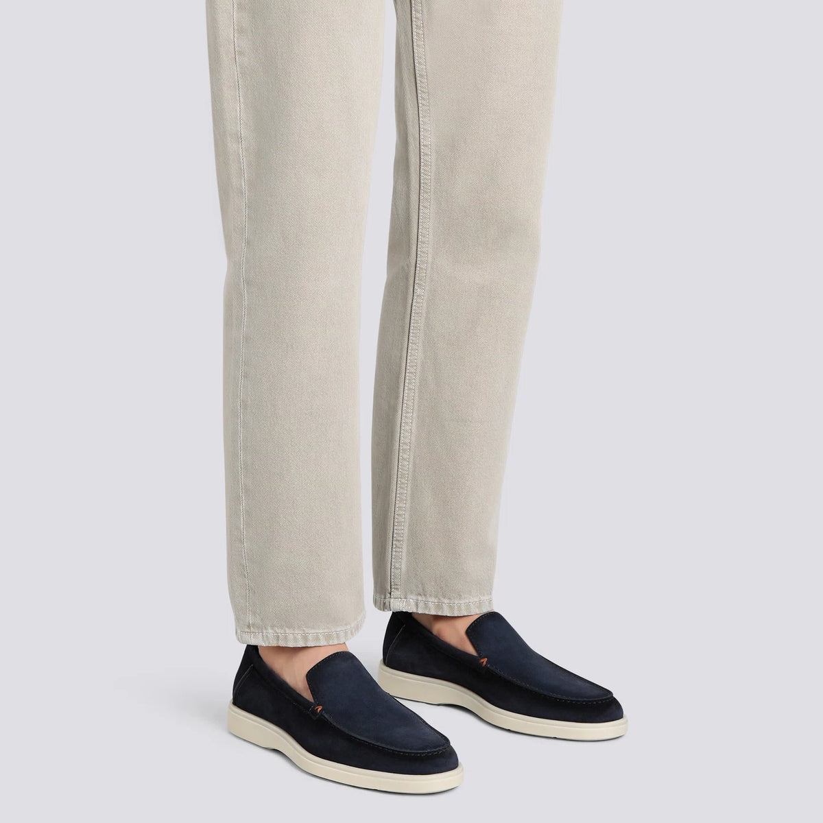 BLUE SUEDE LOAFER