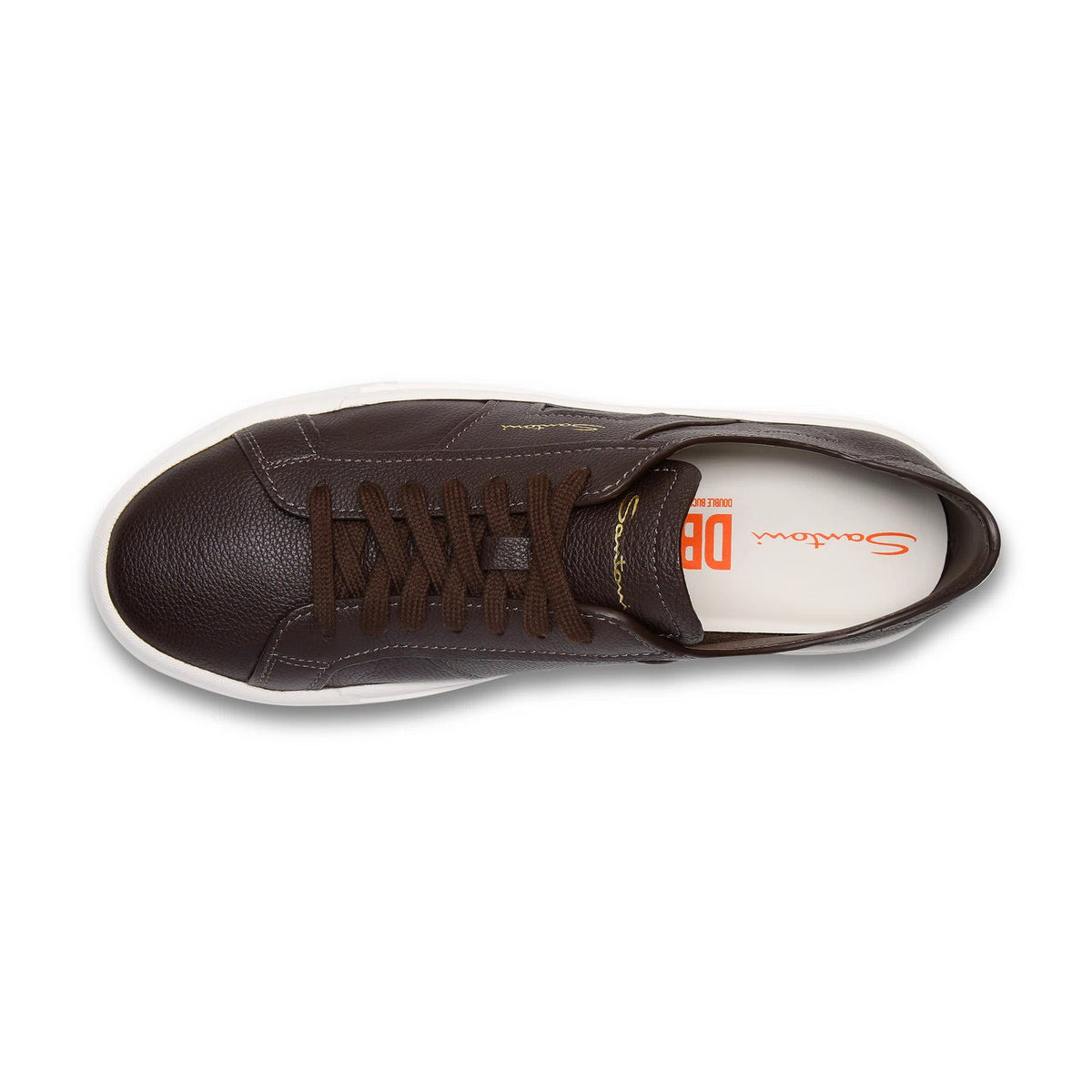 DOUBLE BUCKLE BROWN SNEAKER