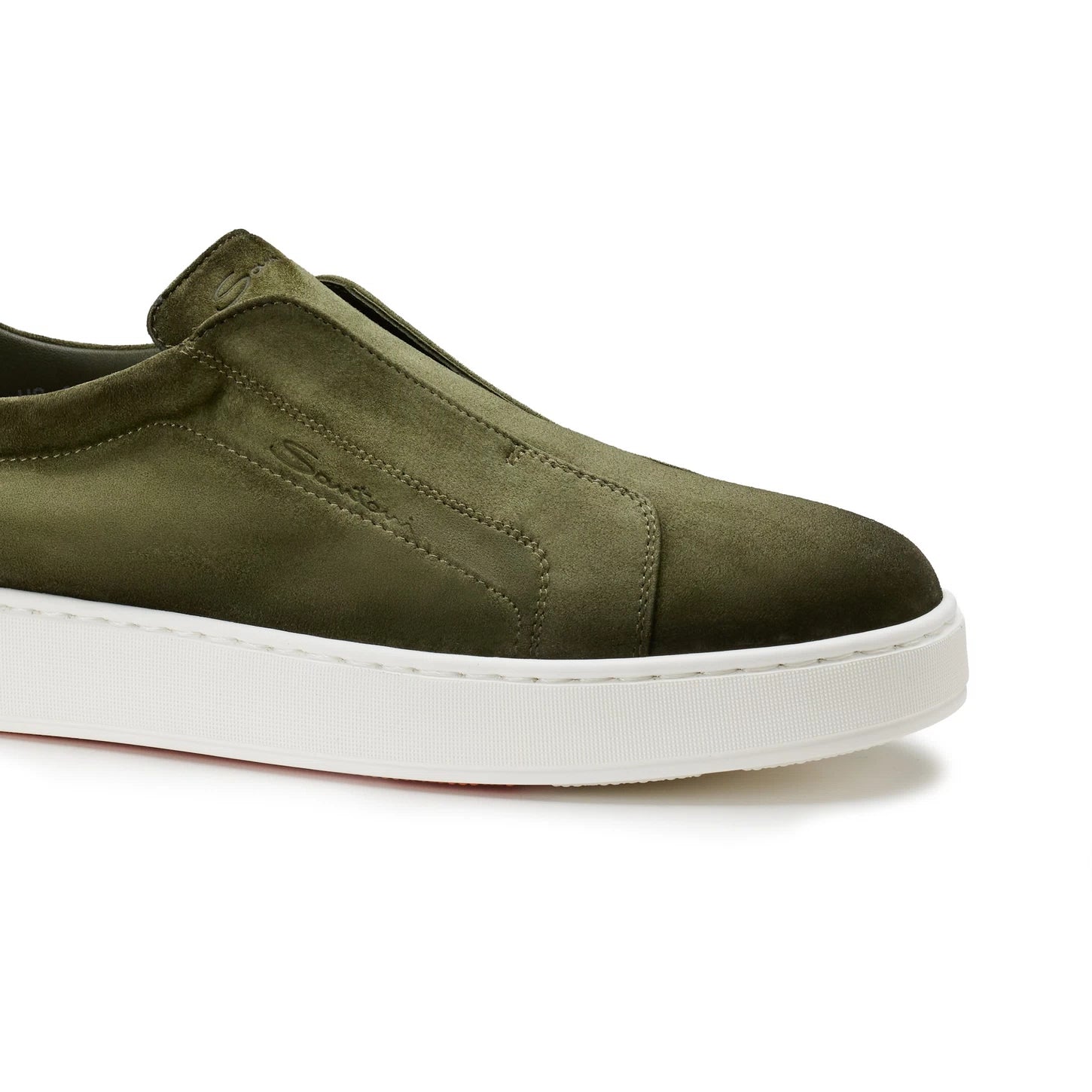 GREEN SLIP-ON SNEAKER