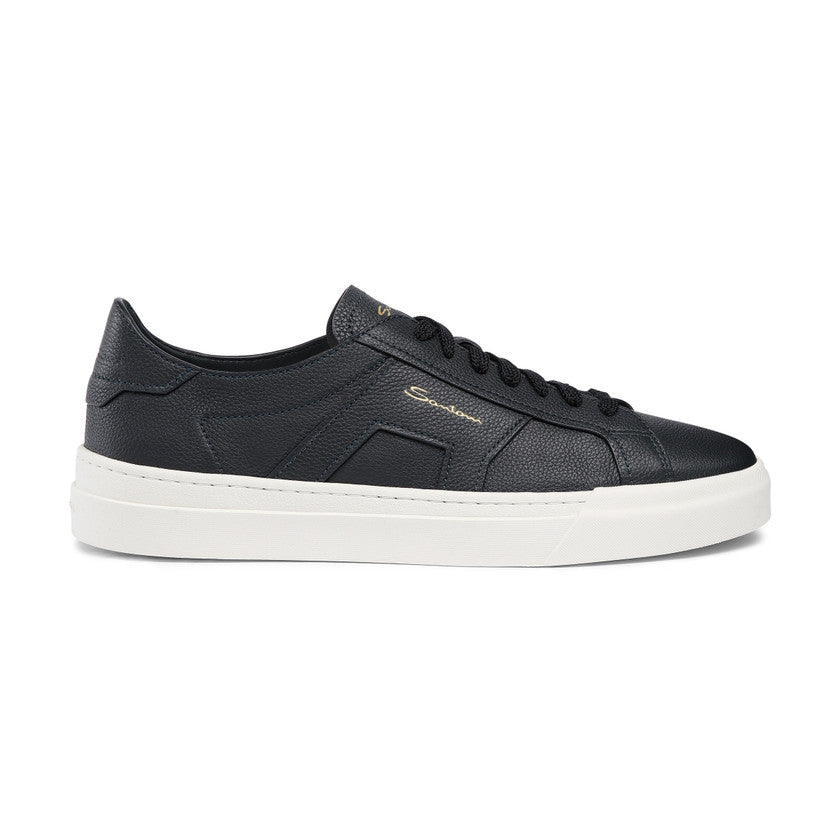 DOUBLE BUCKLE BLUE GRAIN SNEAKER