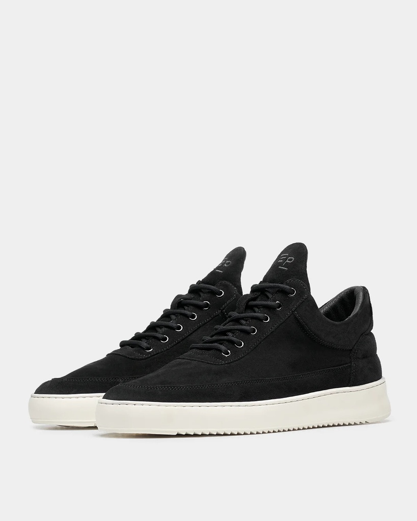 LOW TOP ORGANIC SUEDE BLACK