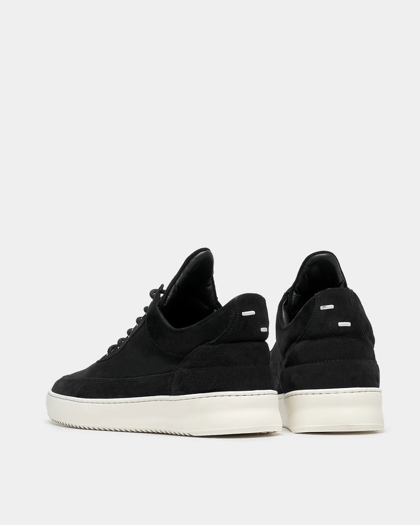 LOW TOP ORGANIC SUEDE BLACK