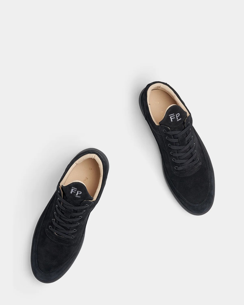 LOW TOP ORGANIC SUEDE ALL BLACK