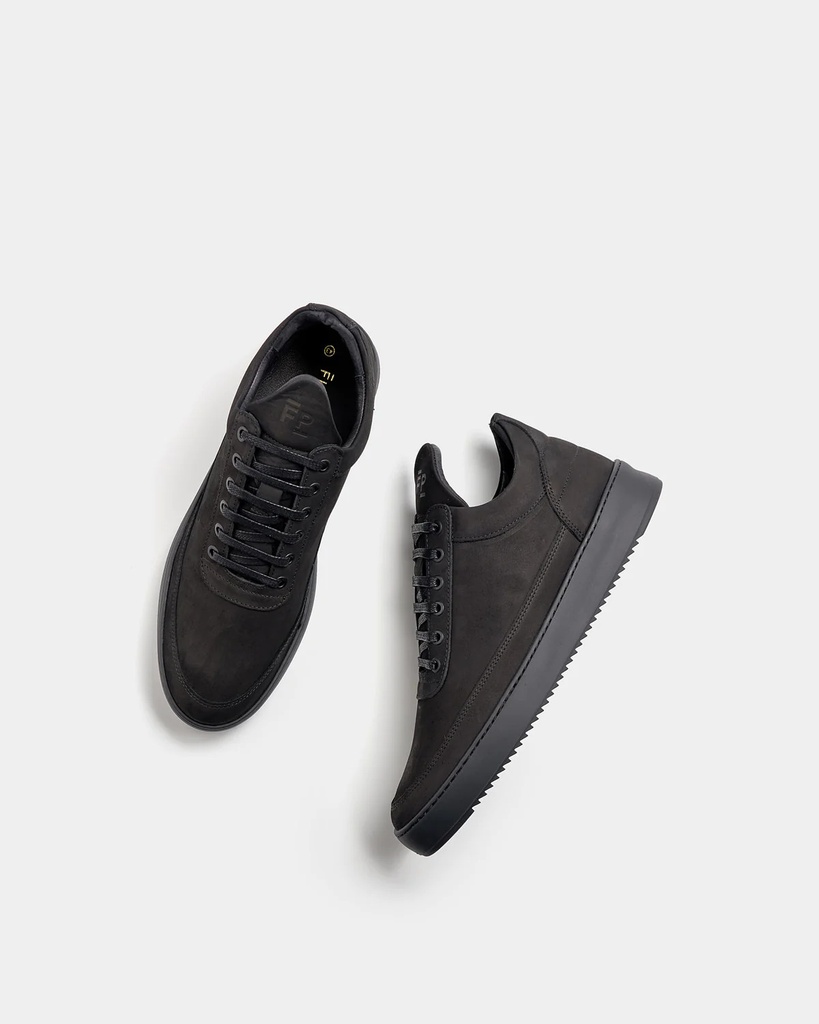 LOW TOP RIPPLE TONAL BLACK