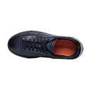 MEN’S POLISHED BLUE LEATHER SNEAKER