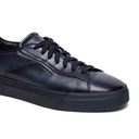 MEN’S POLISHED BLUE LEATHER SNEAKER