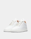 LOW TOP QUILTED JET WHITE