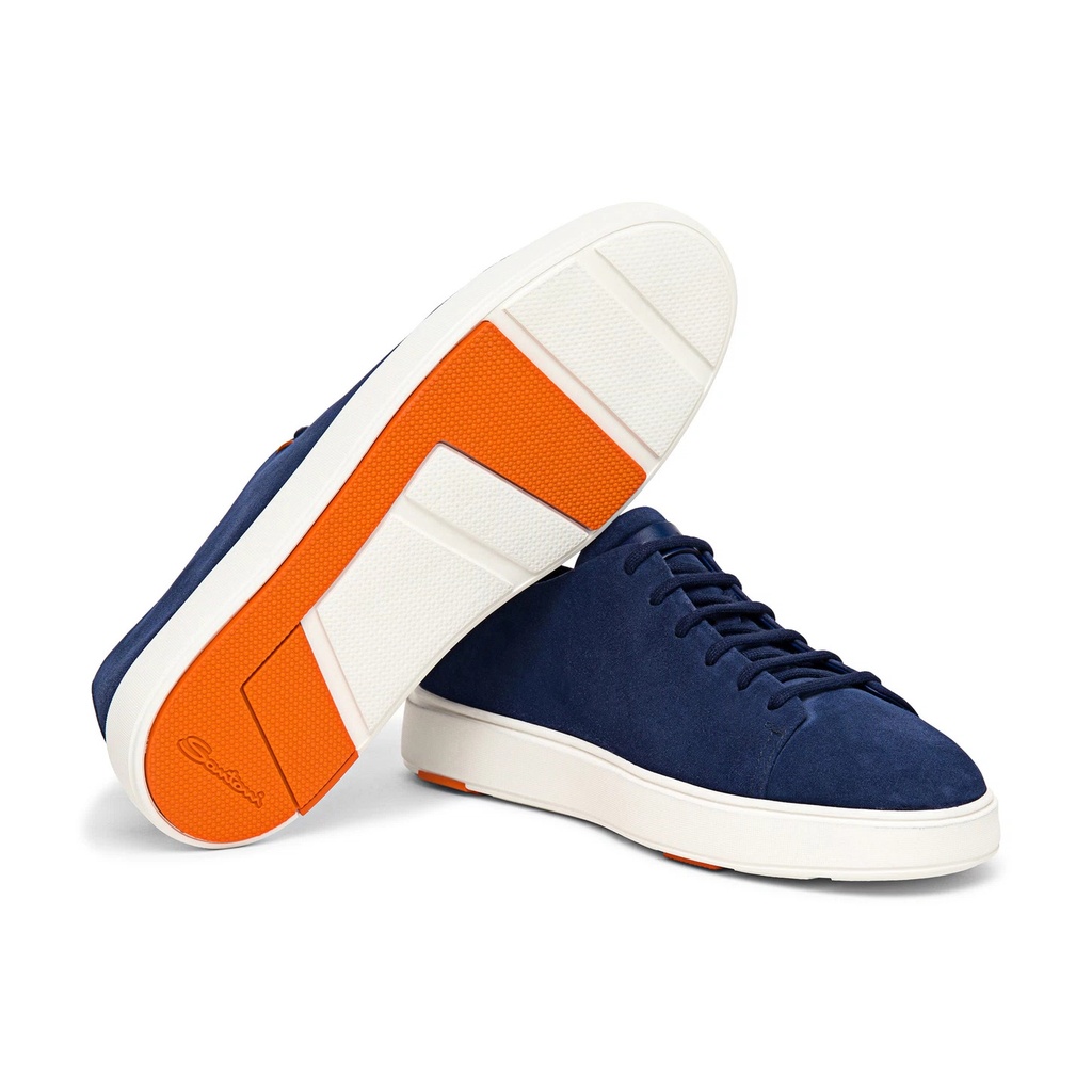 MEN’S BLUE SUEDE SNEAKER