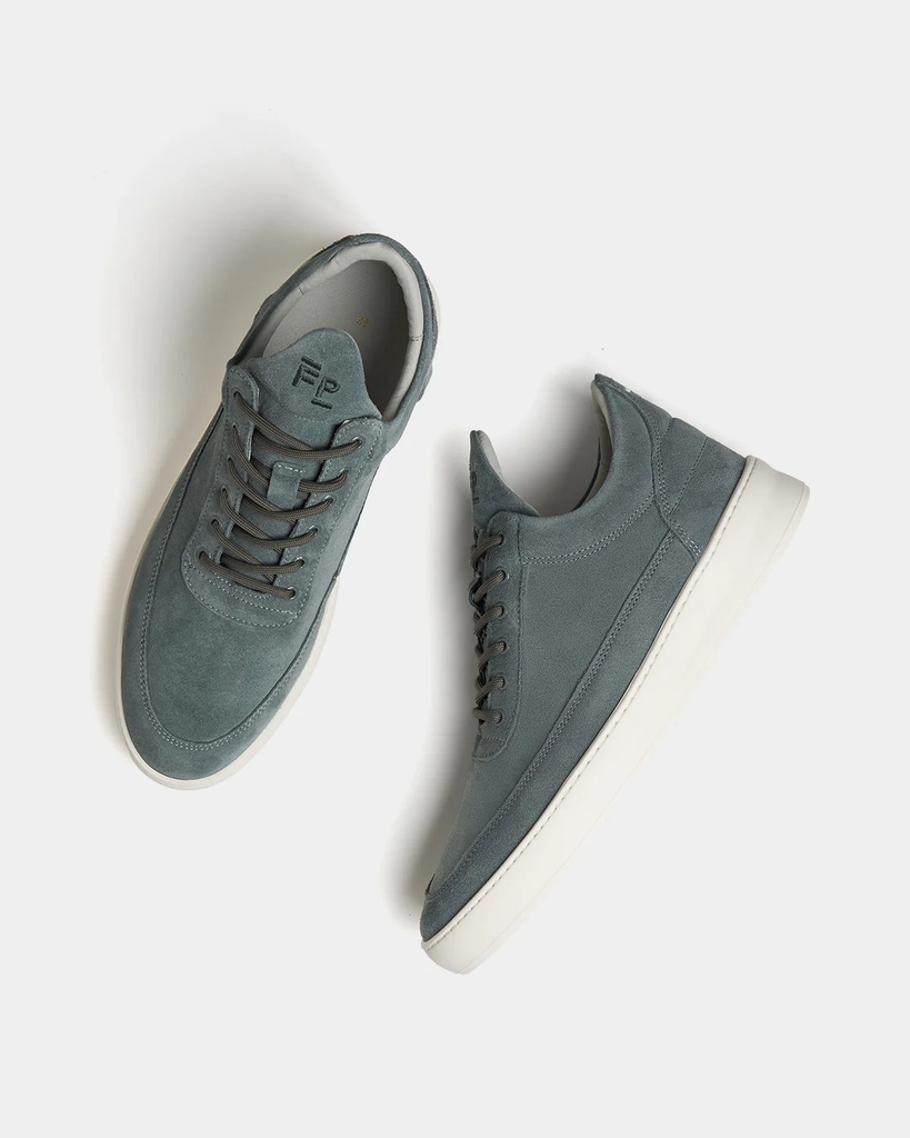 LOW TOP SUEDE ORGANIC SAGE