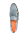 MEN’S SUEDE DOUBLE BUCKLE LOAFER