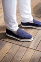 SLIP-ONS NAVY BLUE