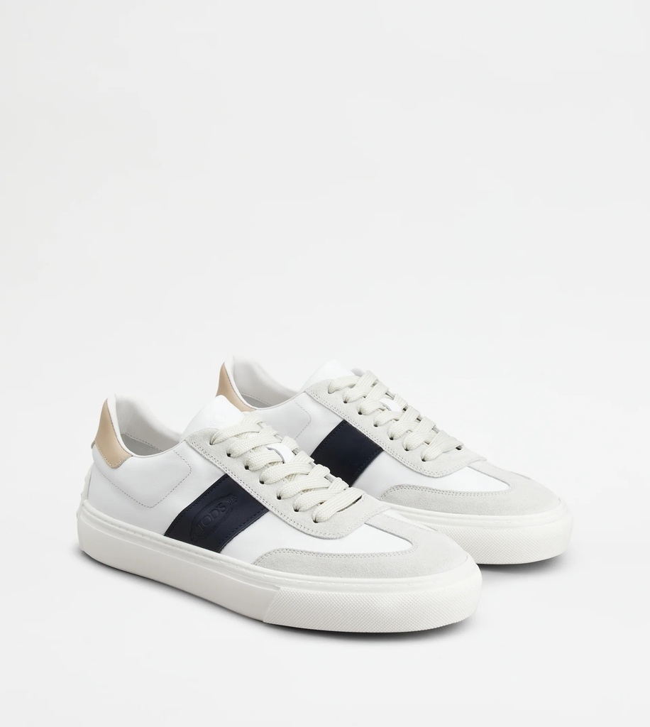TOD'S WHITE MULTICOLOR SNEAKERS