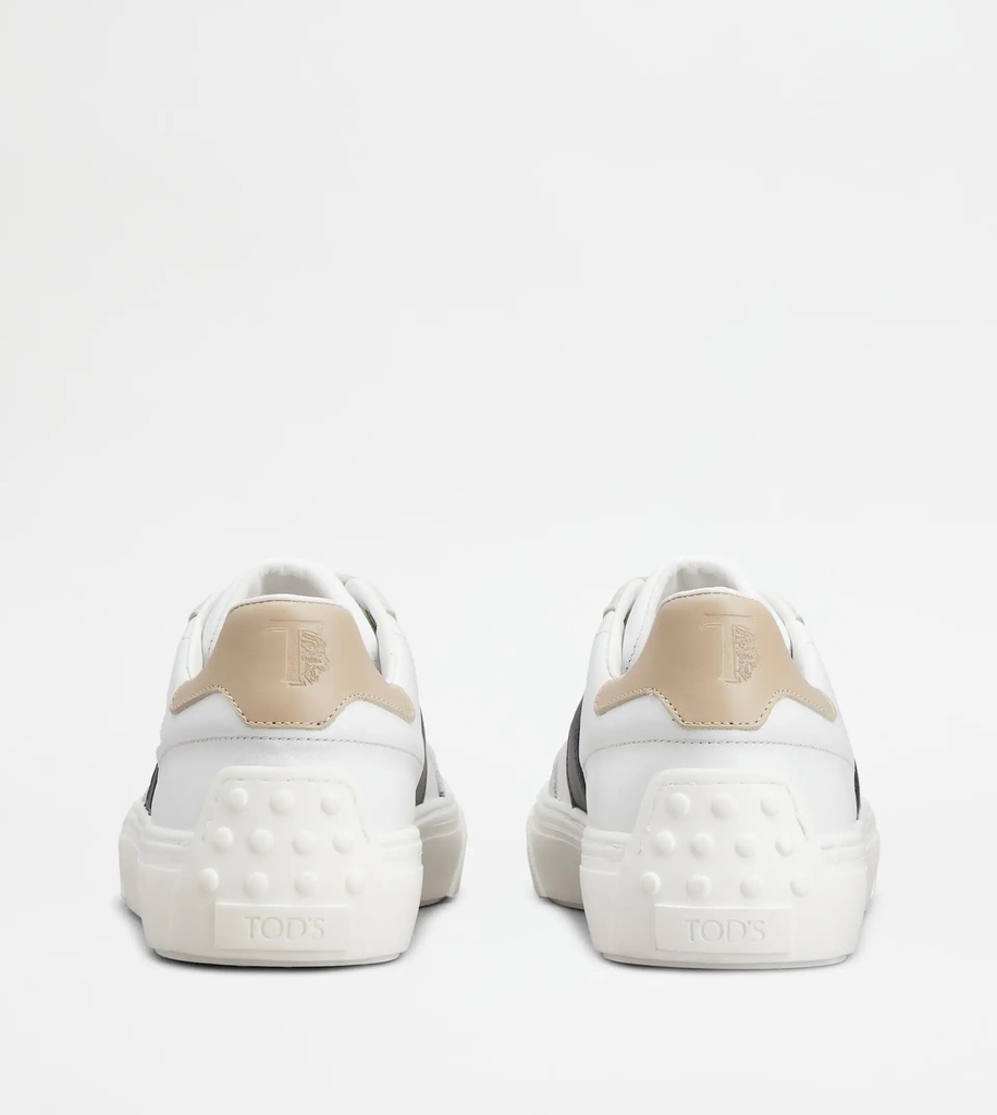 TOD'S WHITE MULTICOLOR SNEAKERS