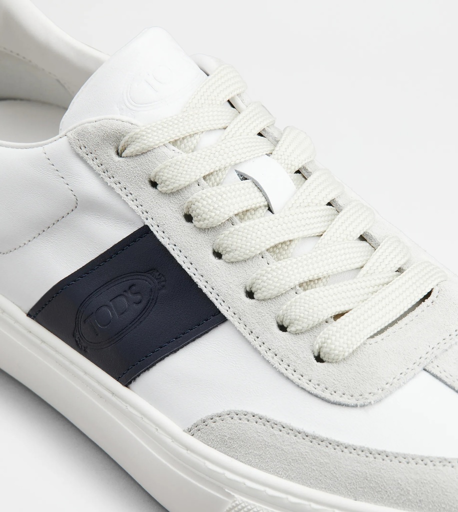 TOD'S WHITE MULTICOLOR SNEAKERS