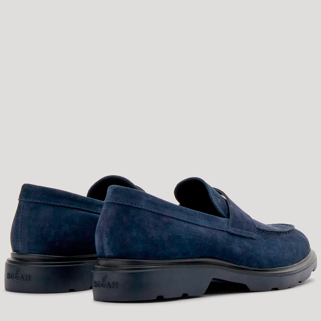 HOGAN SUEDE LOAFERS