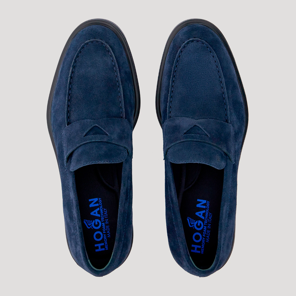 SUEDE LOAFERS