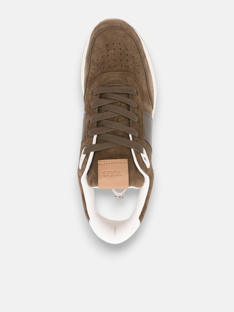 TOD'S SNEAKERS SUEDE GREEN