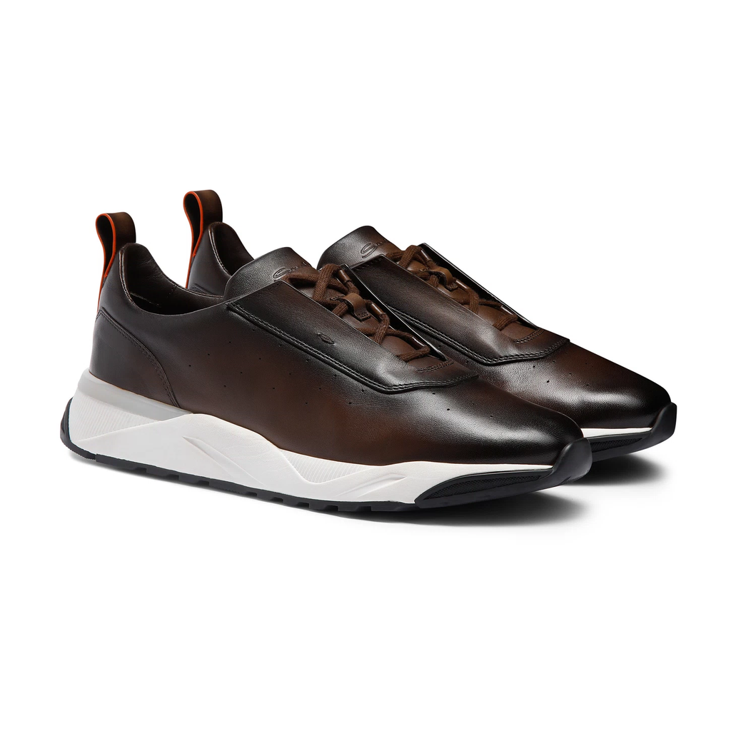 MEN’S BROWN PREMIUM LEATHER SNEAKER