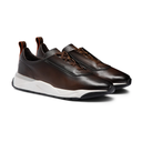 MEN’S BROWN PREMIUM LEATHER SNEAKER