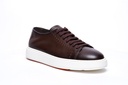 MEN'S HERITAGE BROWN LEATHER SNEAKER