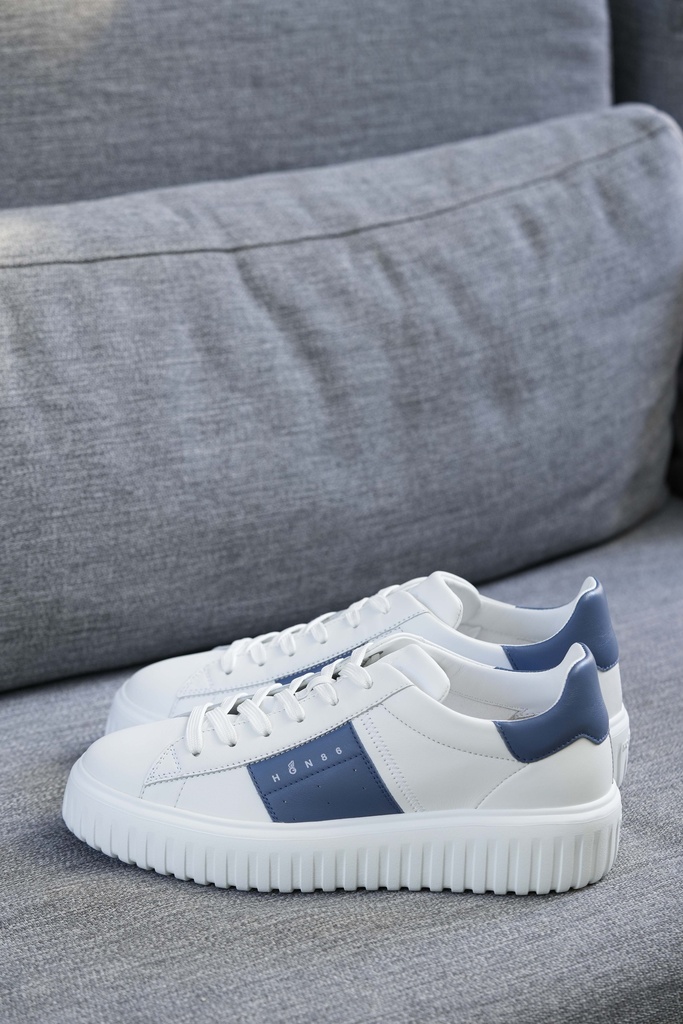 H - STRIPES WHITE/NAVY