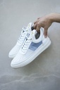 LOW TOP GAME MIX WHITE/BLUE
