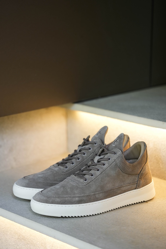 LOW TOP SUEDE ORGANIC KHAKI