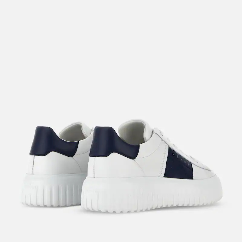 H - STRIPES WHITE/BLUE