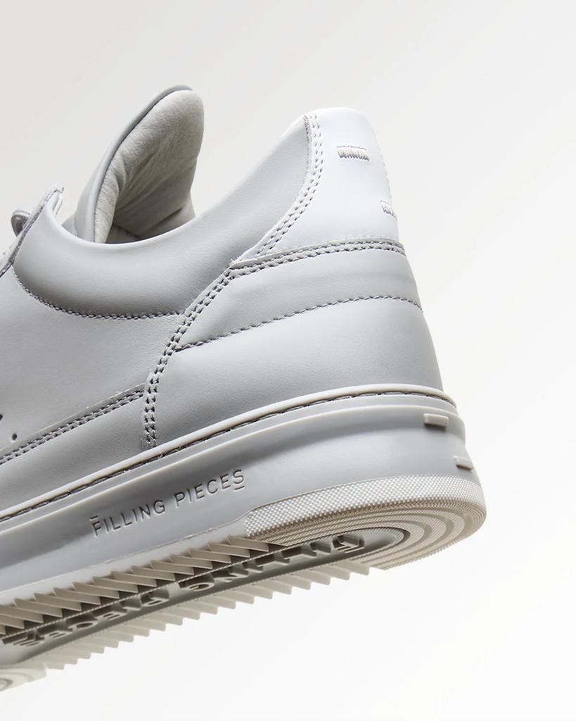 LOW TOP BIANCO ALL GREY