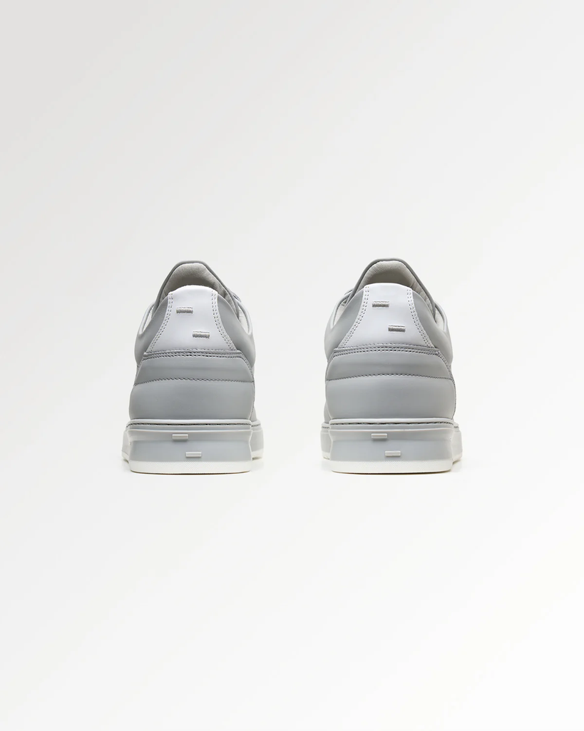 LOW TOP BIANCO ALL GREY
